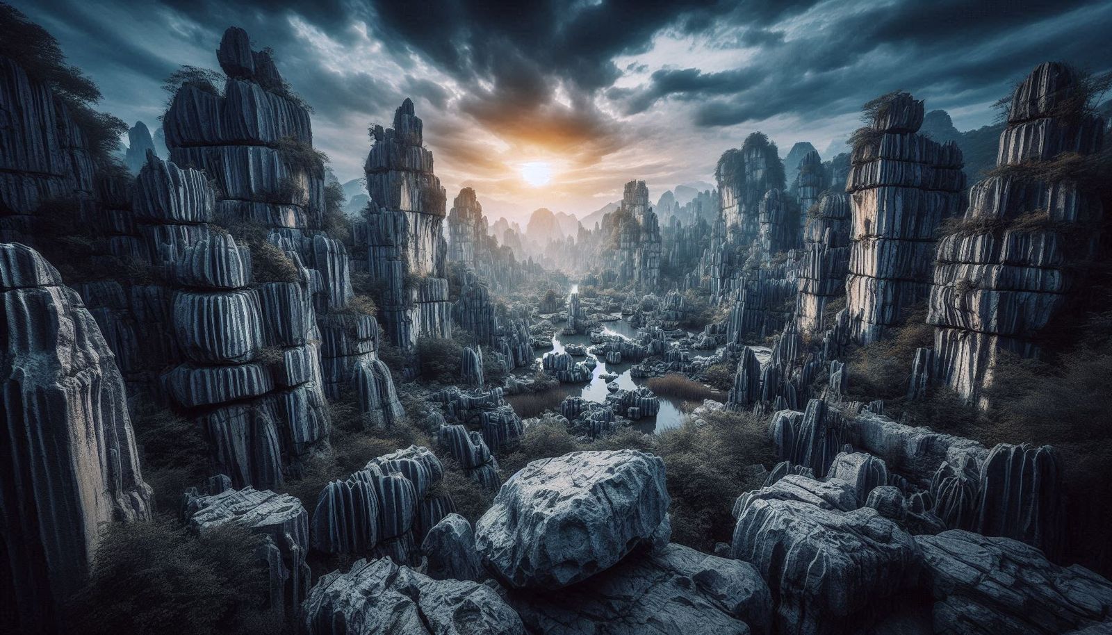 The Stone Forest, China