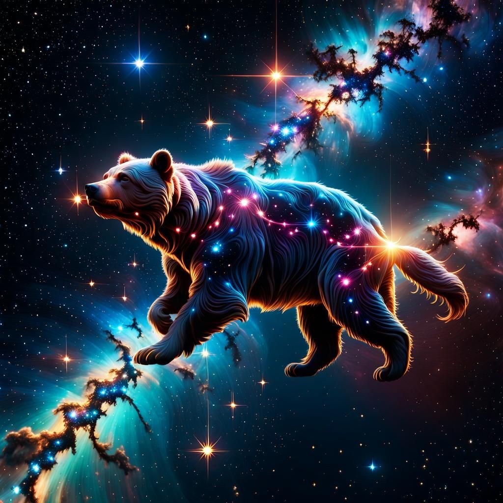 Ursa Major Constellation  by @That cinema teacher