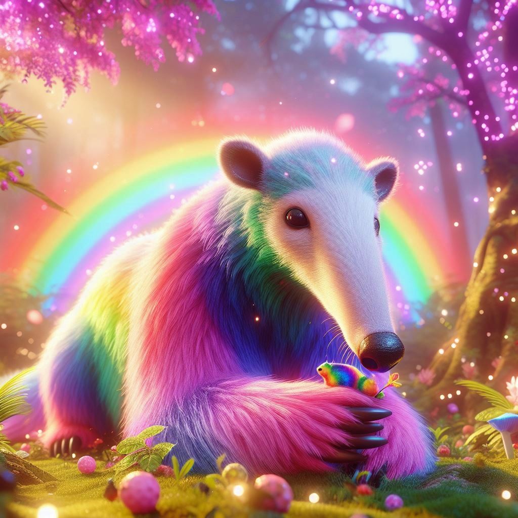 Rainbow Giant Anteater