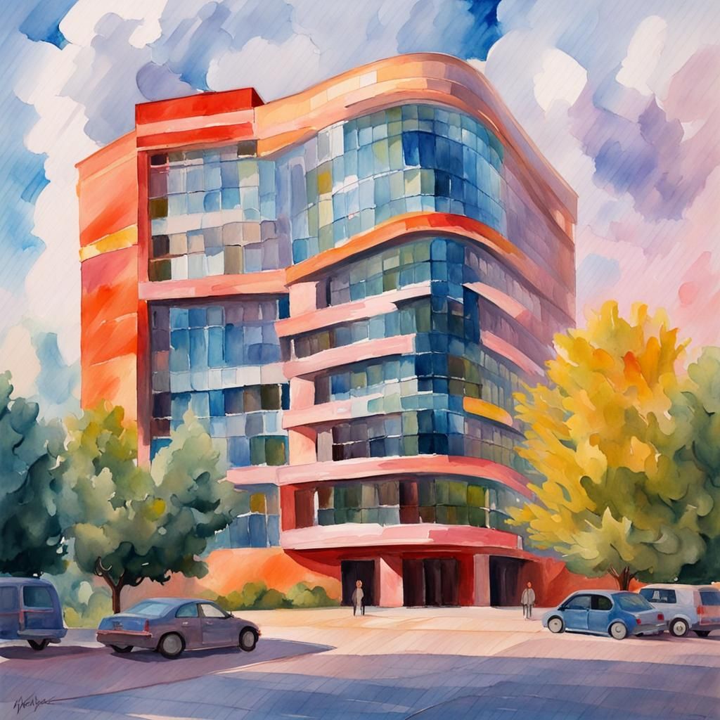 The modern building of my dreams