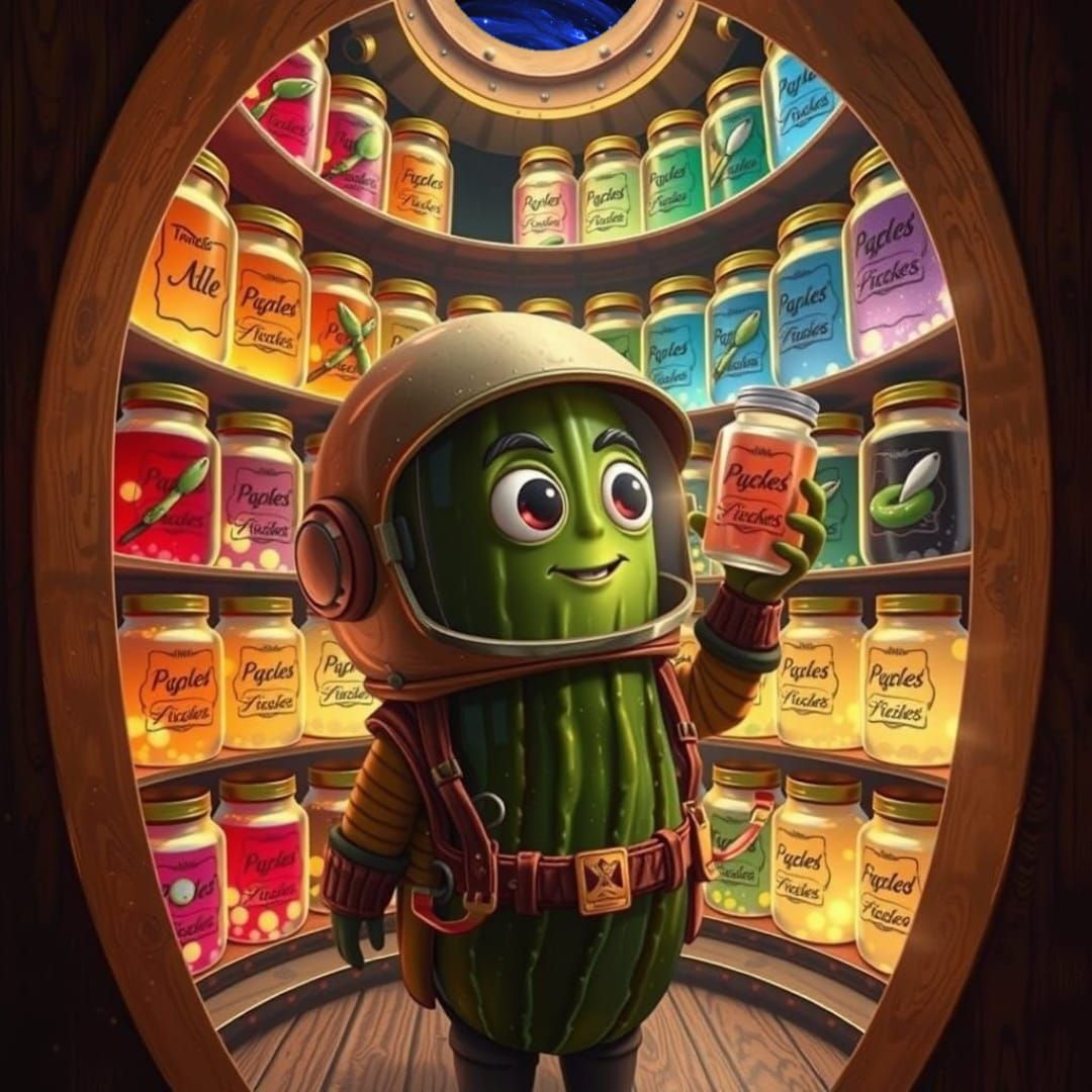 Jim's Pickled Parlour: where each jar holds a unique challenge theme