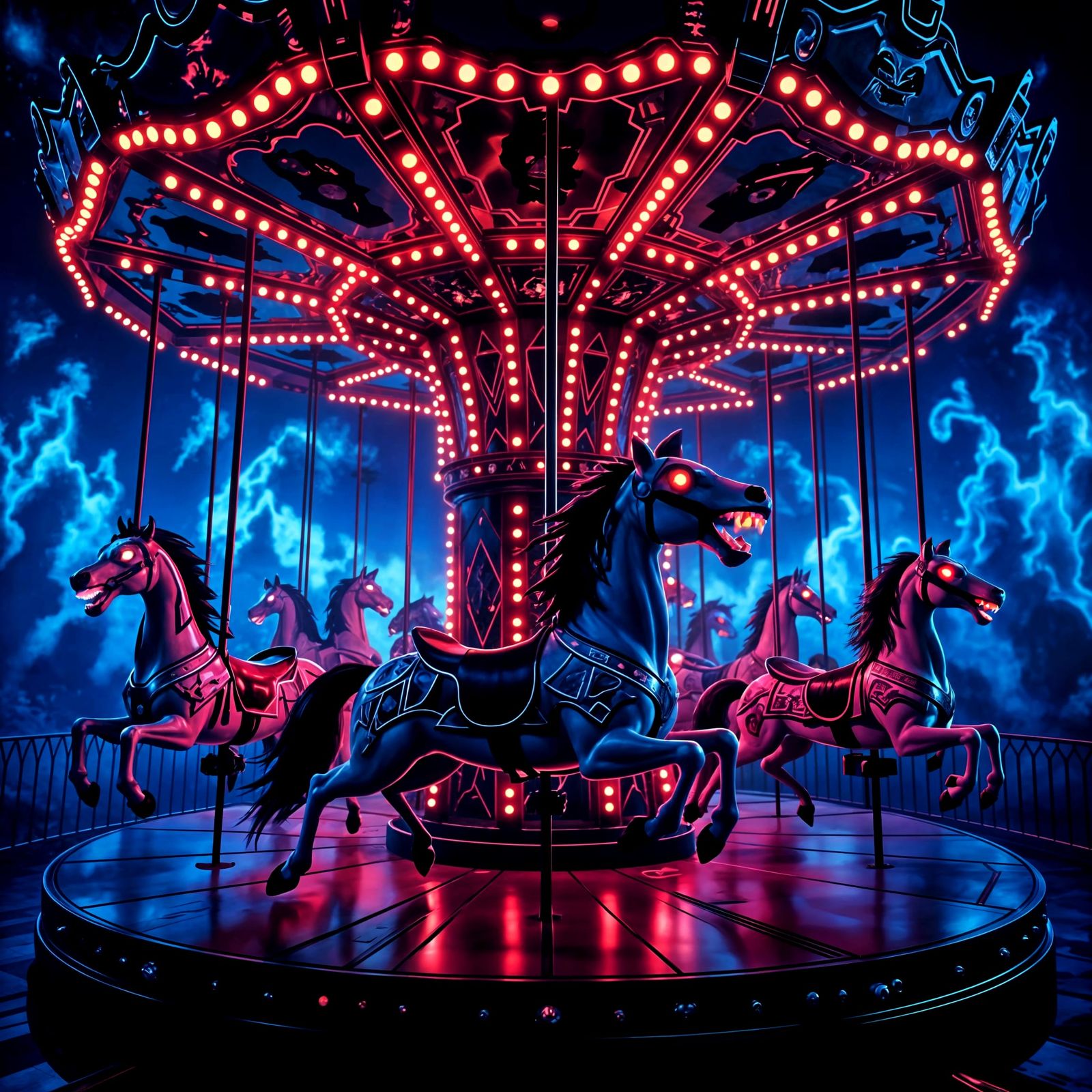 Nightmare-Go-Round  by @viisipuu