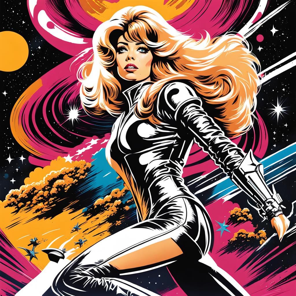 Barbarella  by @Thrain