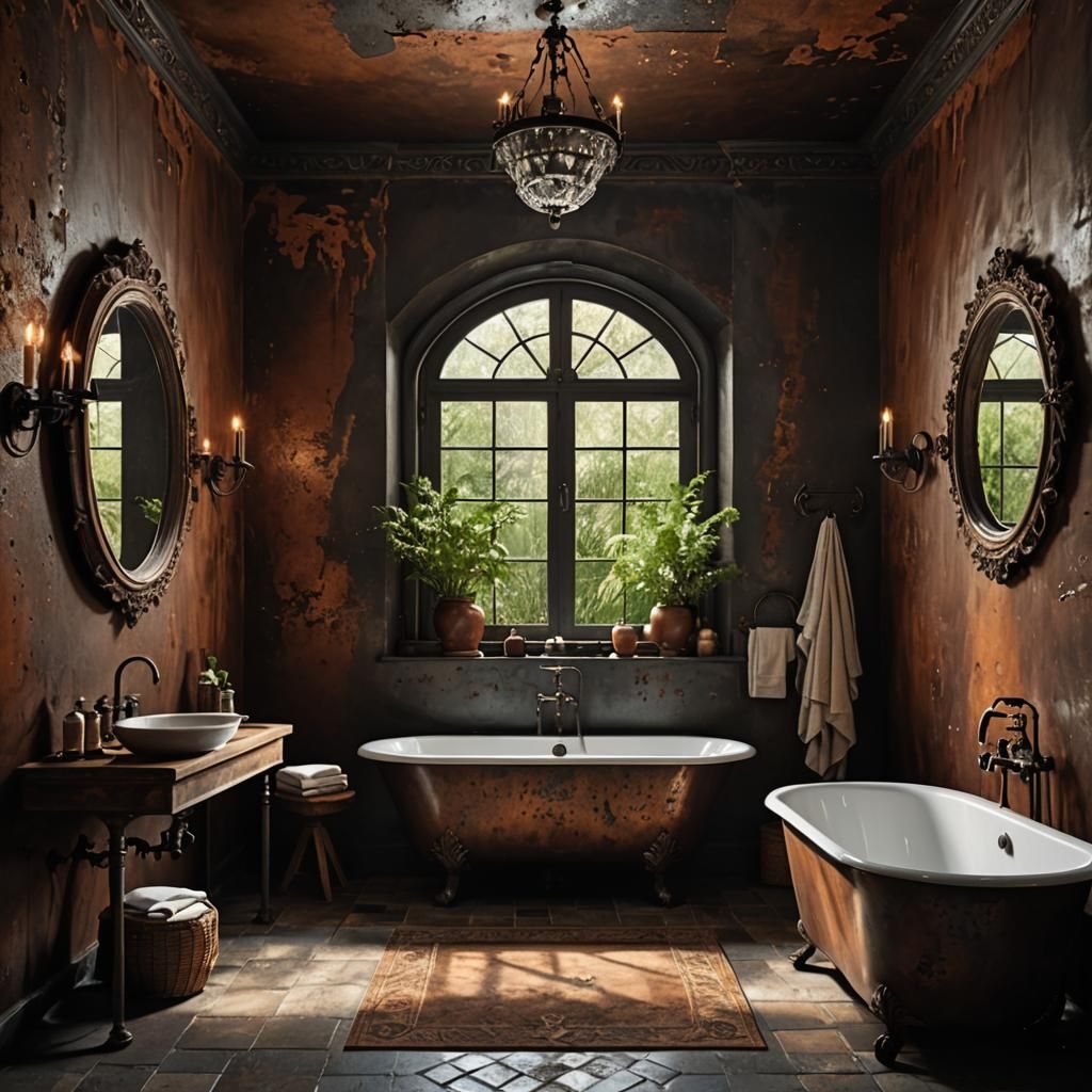 Rusty bathroom