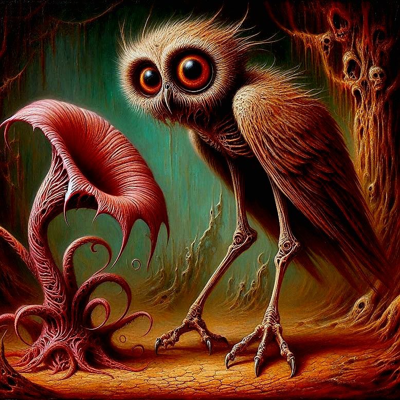 You startled me! Clay