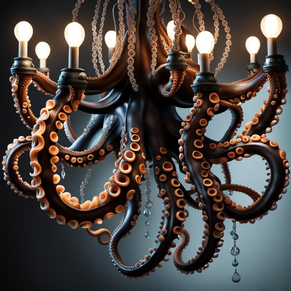 Sea lamp  by @Crazy fish