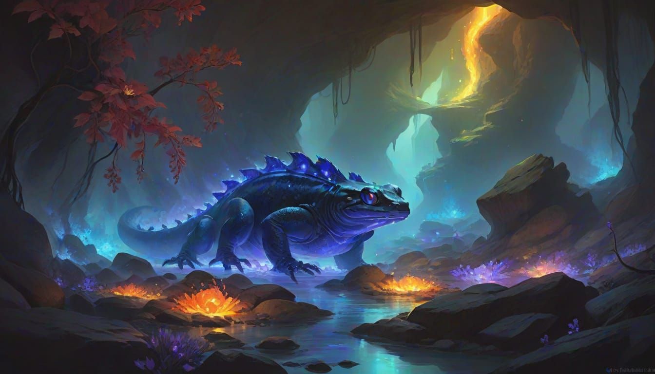 The Emberheart Caverns