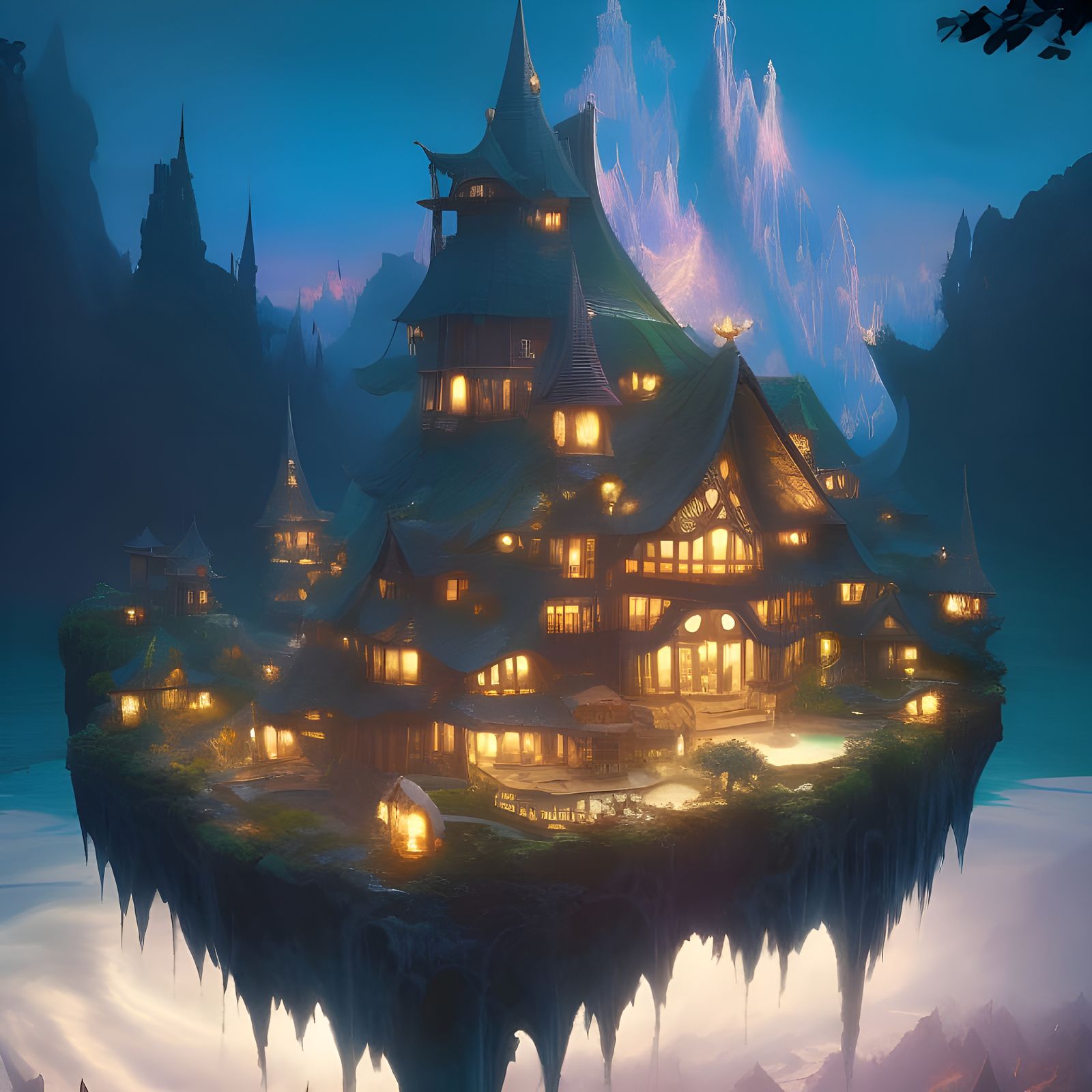 The Isle of Dreams  by @Praslin Hayes