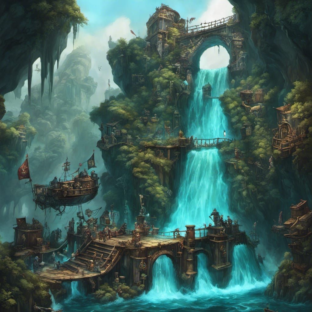 Secret pirate hideout  by @CWolfe