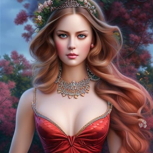 Princess Ai Generated Artwork Nightcafe Creator 2684