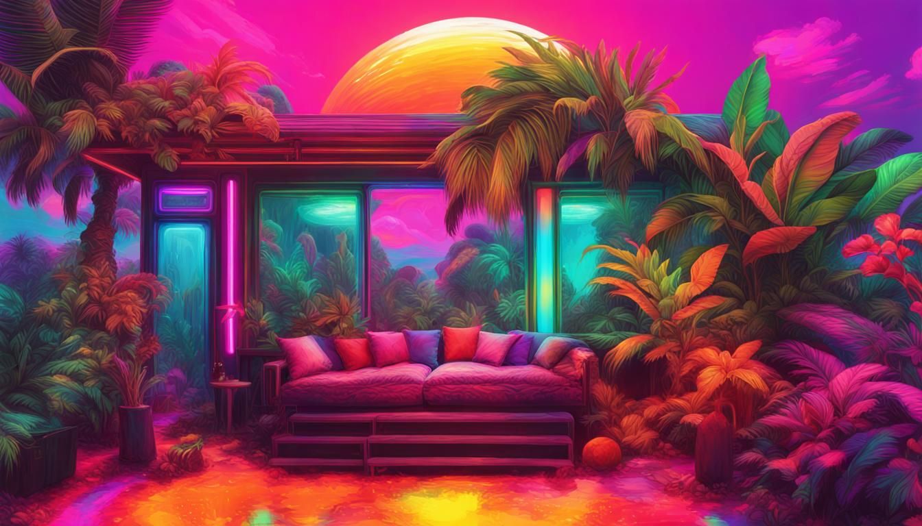 /imagine ♊️prompt:Lush&vibrant:1.5)RAINBOW-COLORED:1.6 )🌈- ...