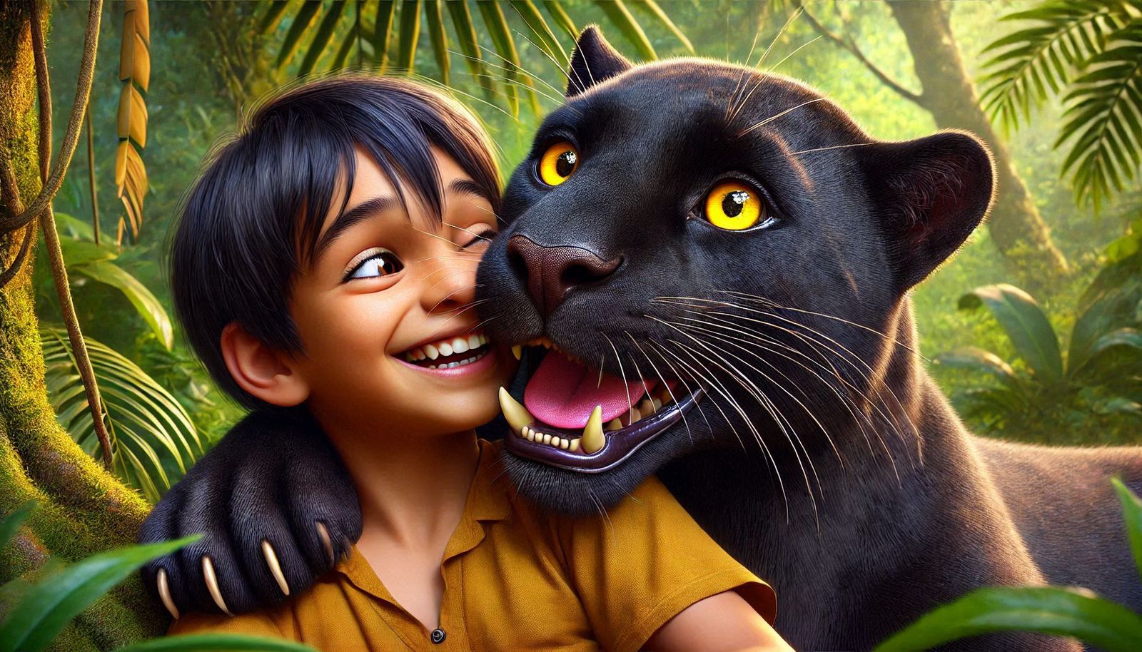 Mowgli & Bagheera, Brothers