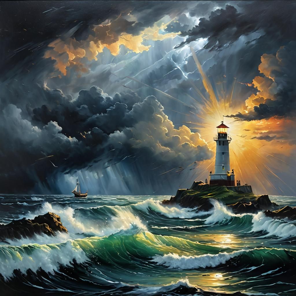 Light in Darkness  by @Morning Dawn