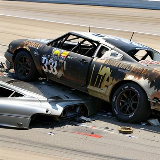 indy500  epic wrecks first time I seen a wreck where the car...