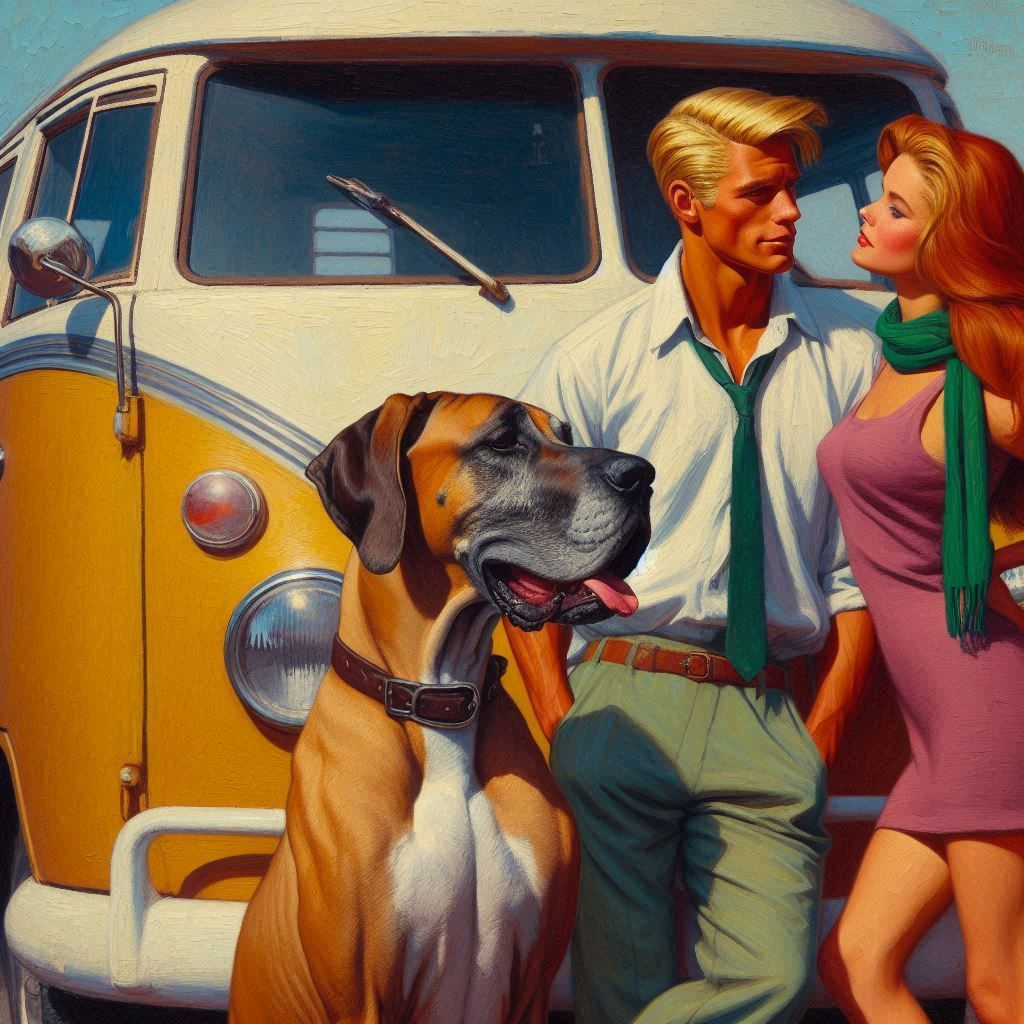 "What do you mean "paint the van"?"