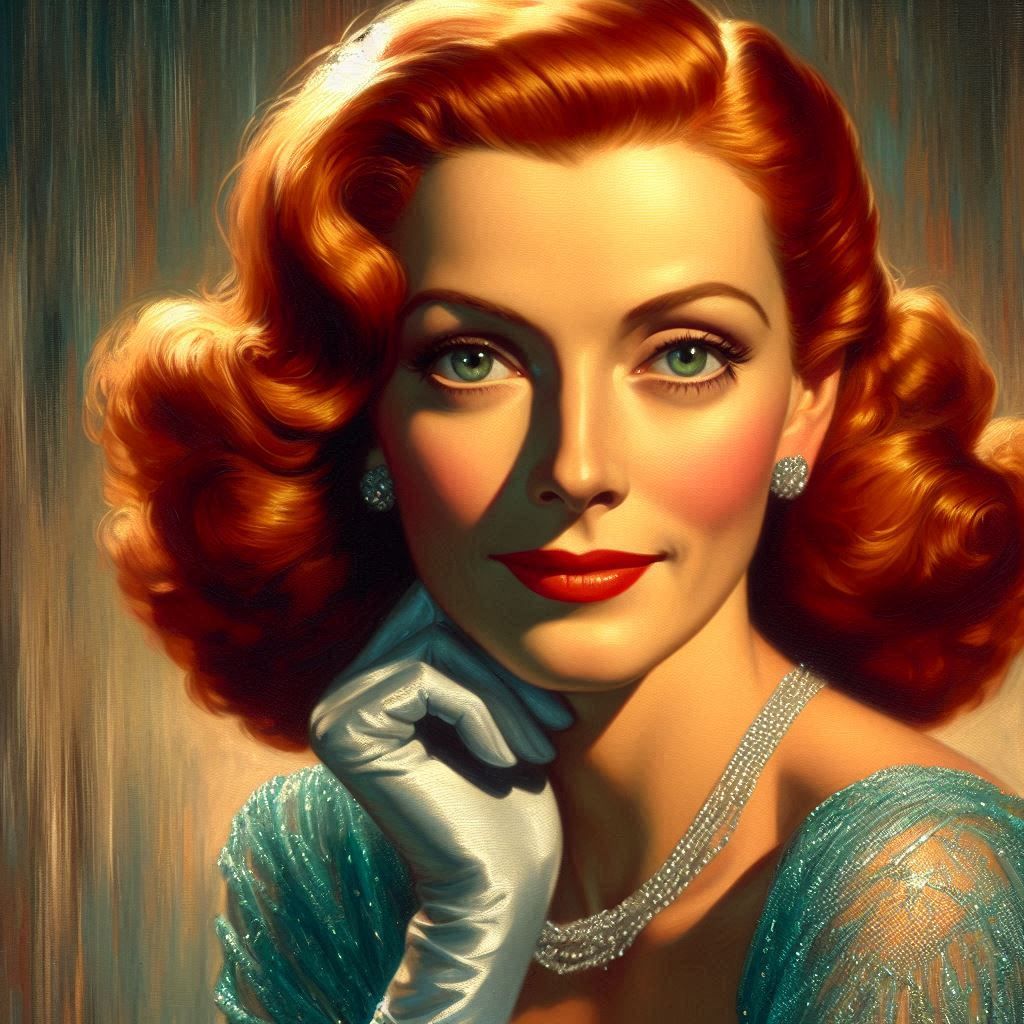 "Neo-Classical Beauty" The Redhead