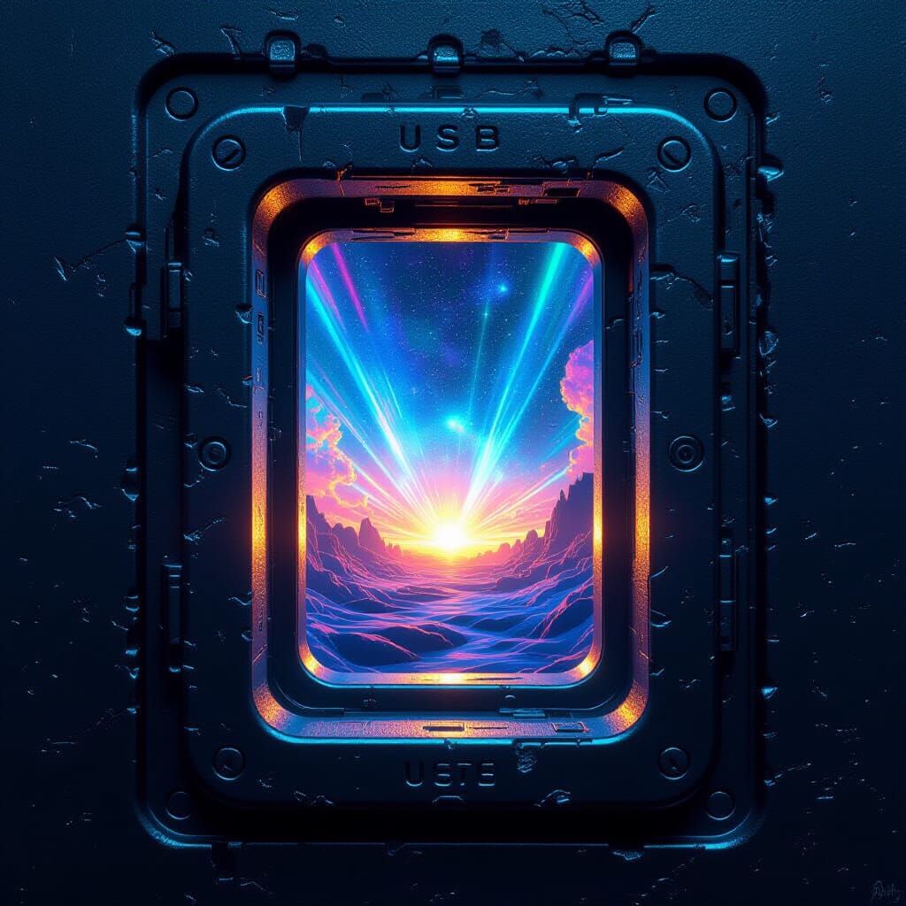 USB Port Reveals Portal to Alien Dimension