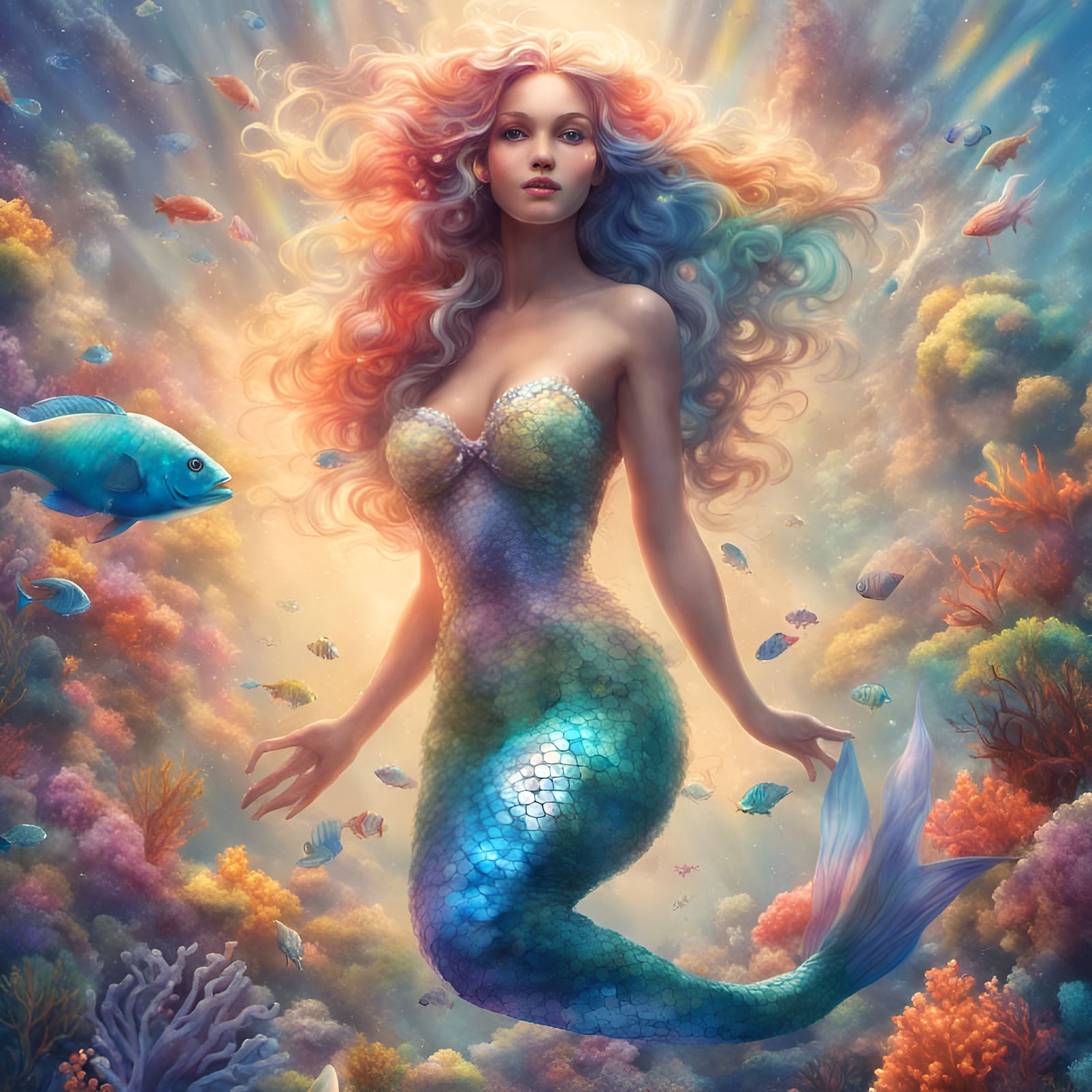 Mermaid  by @Laurie