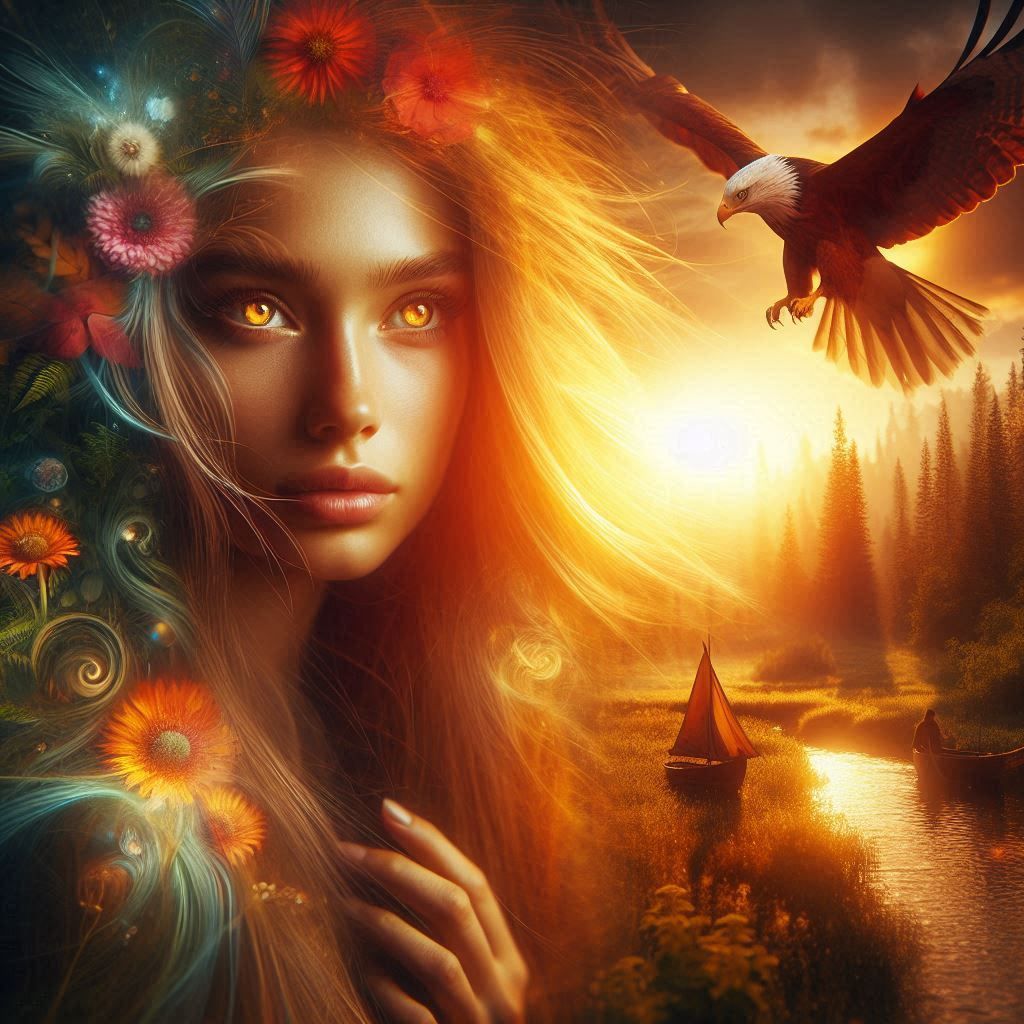 The eagle and the river