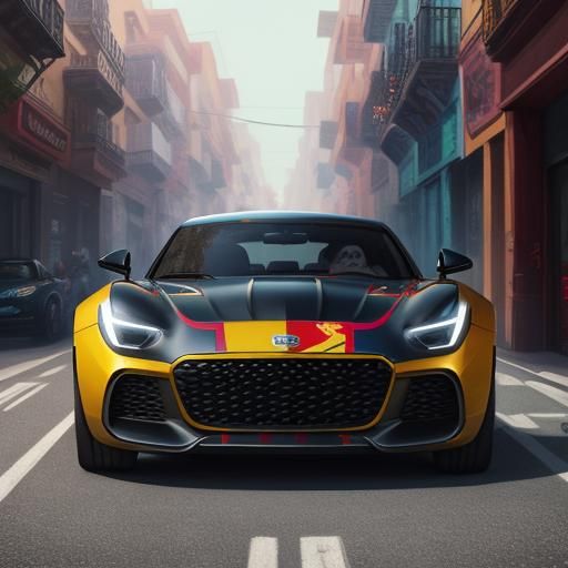 A car in street 