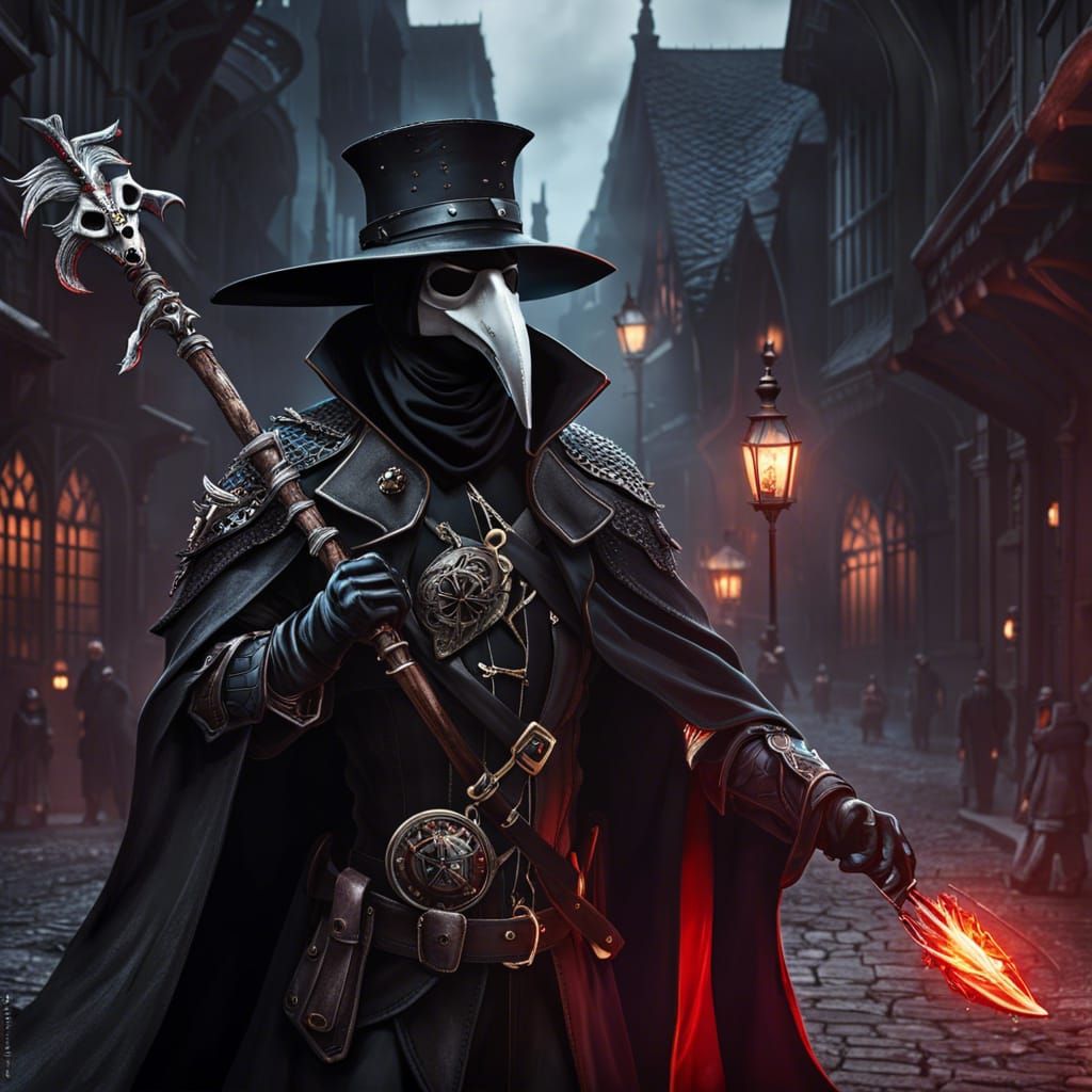 Plague Doctor Ai Generated Artwork Nightcafe Creator