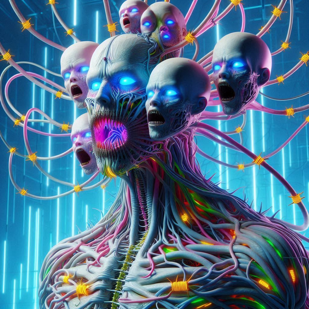 The machine controls the spirit