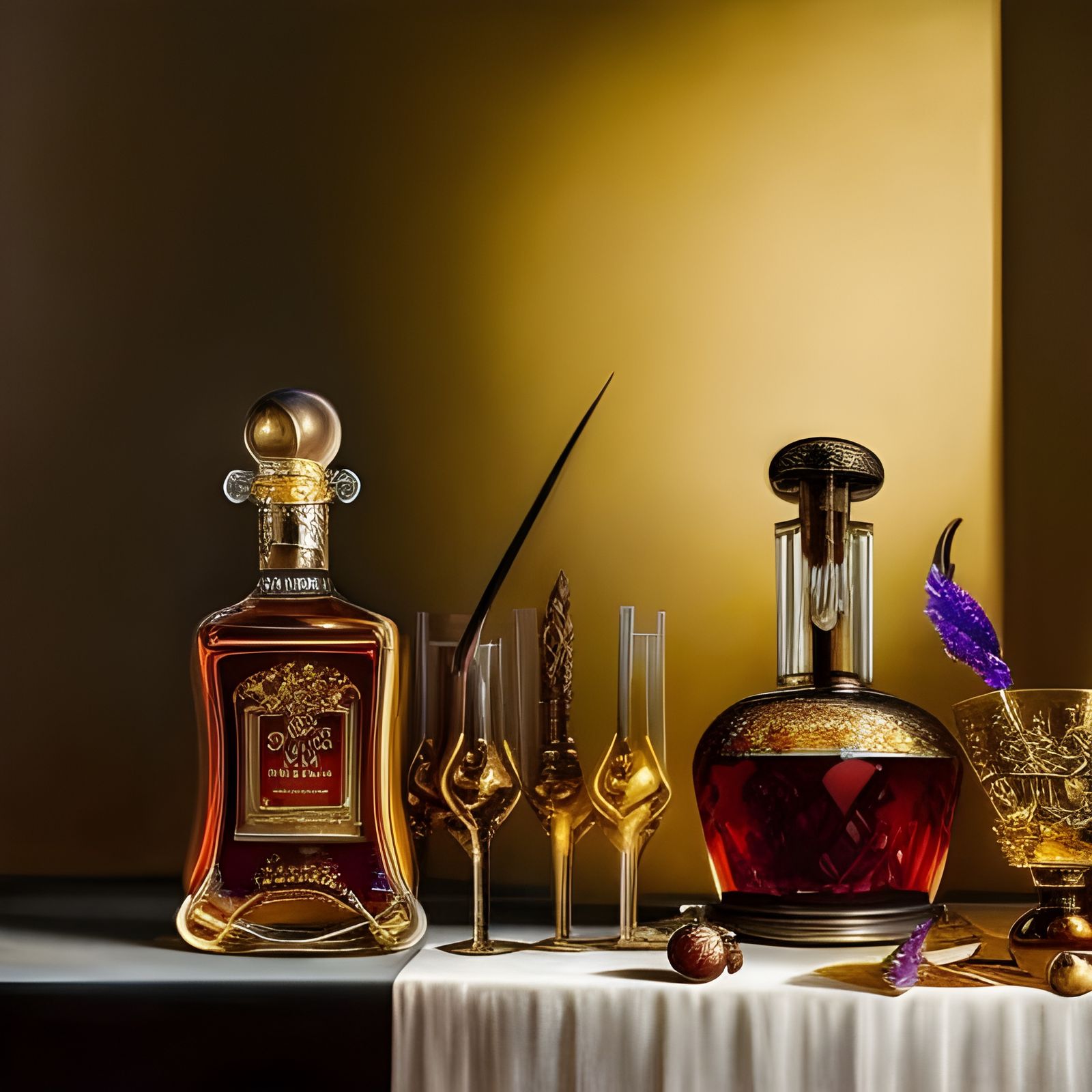 Armagnac Dartigalongue, unknown French painter (ca. 1840)  by @Hawkeye