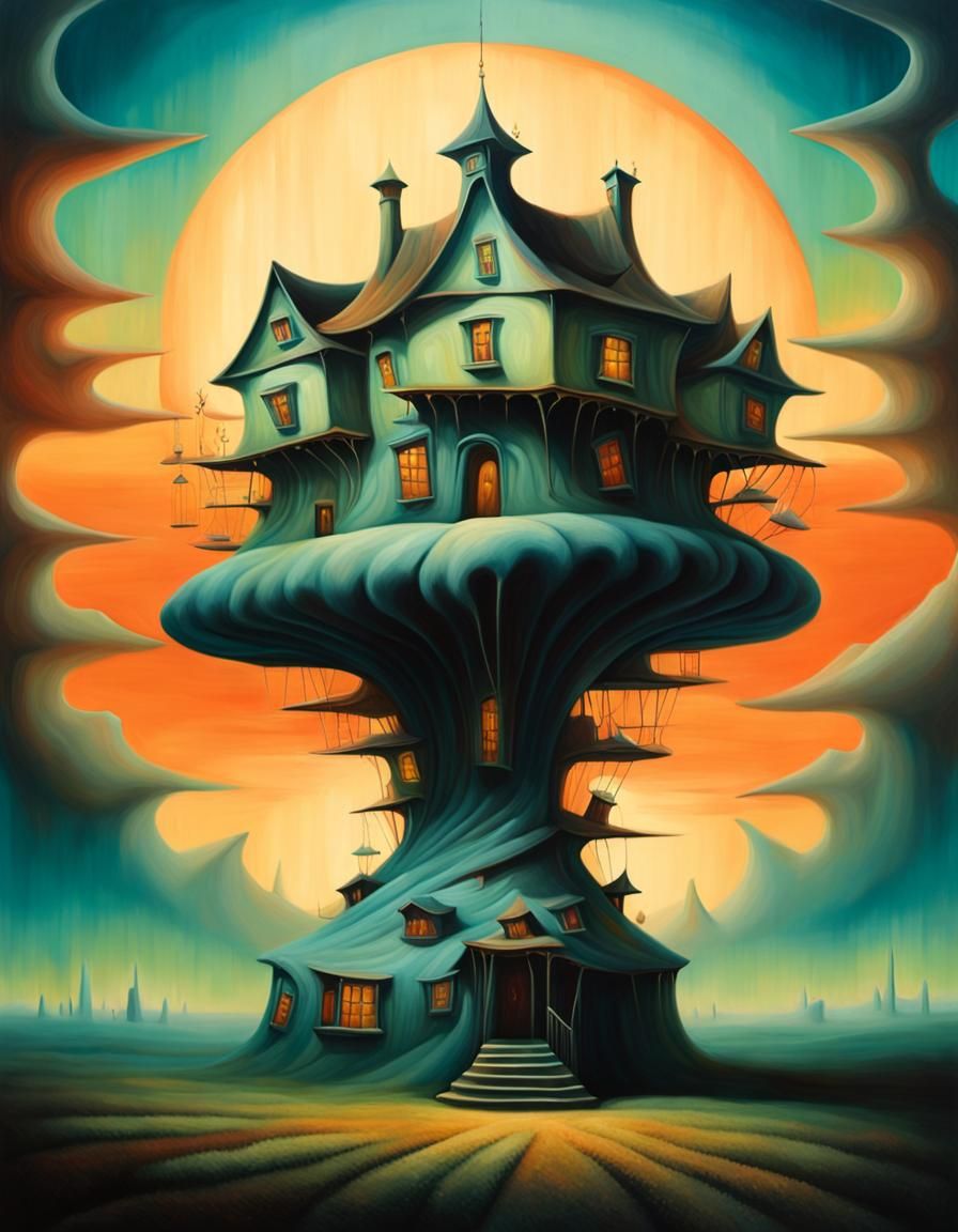 Yves Tanguy, Salvador Dali, Zdzisław Beksiński, surrealist p...