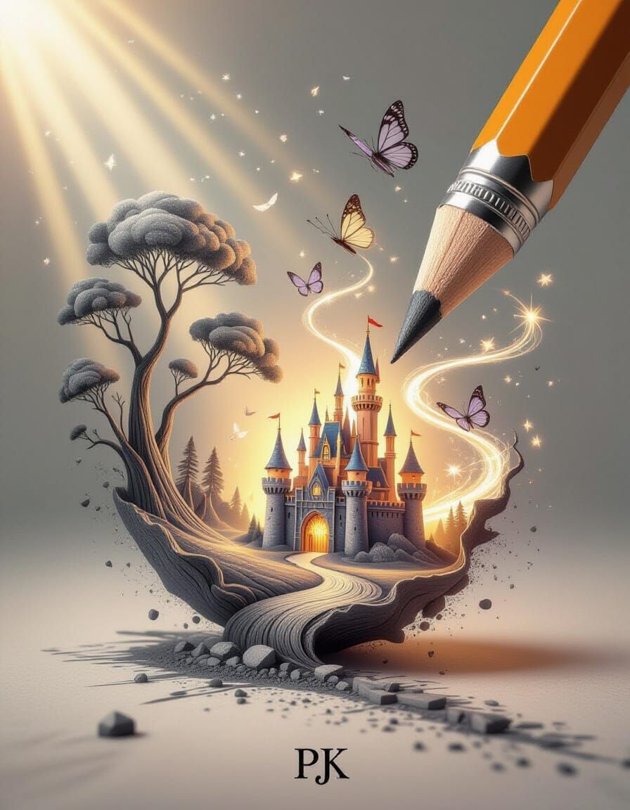 “A pencil and a dream can take you anywhere.” (1) — Joyce Meyer