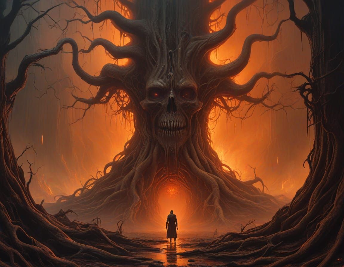 Dante's Inferno  by @The Catnip