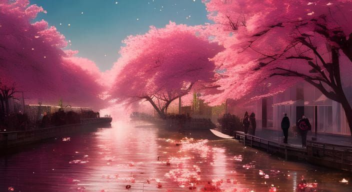 Cherry Blossoms  by @Andrea Hall