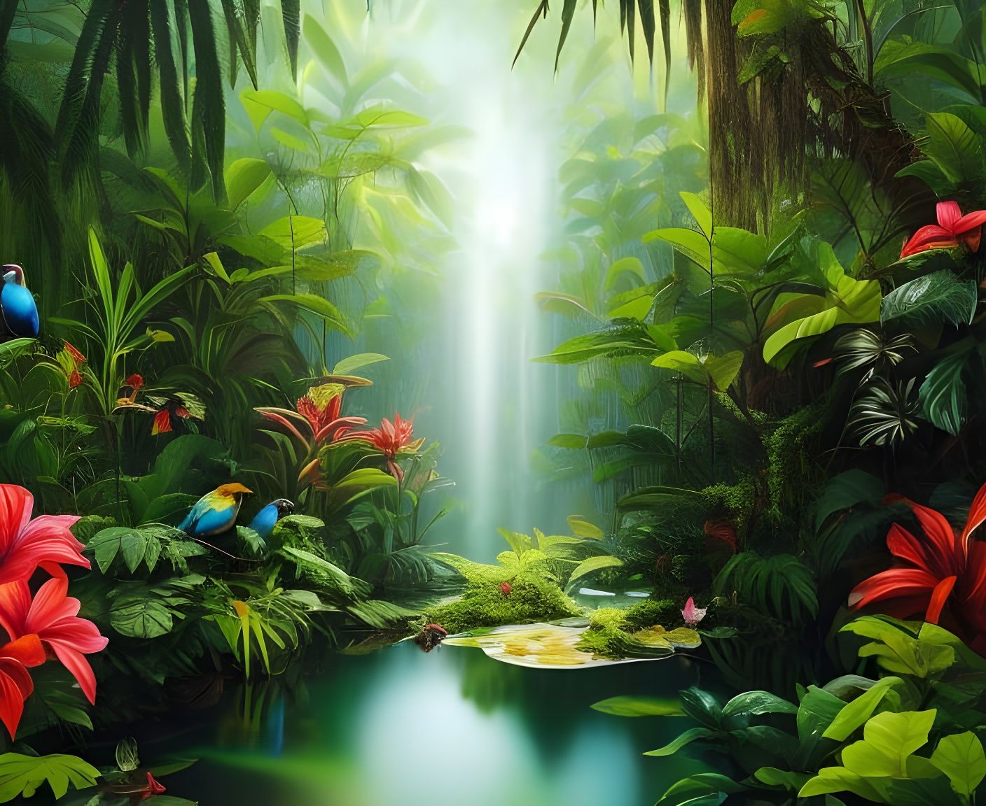 In the jungle