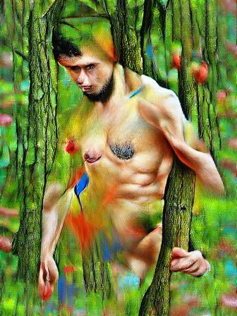 Stranger in the woods