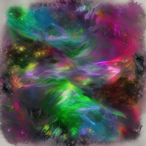 Elemental Collision in Fantasy Concept Art