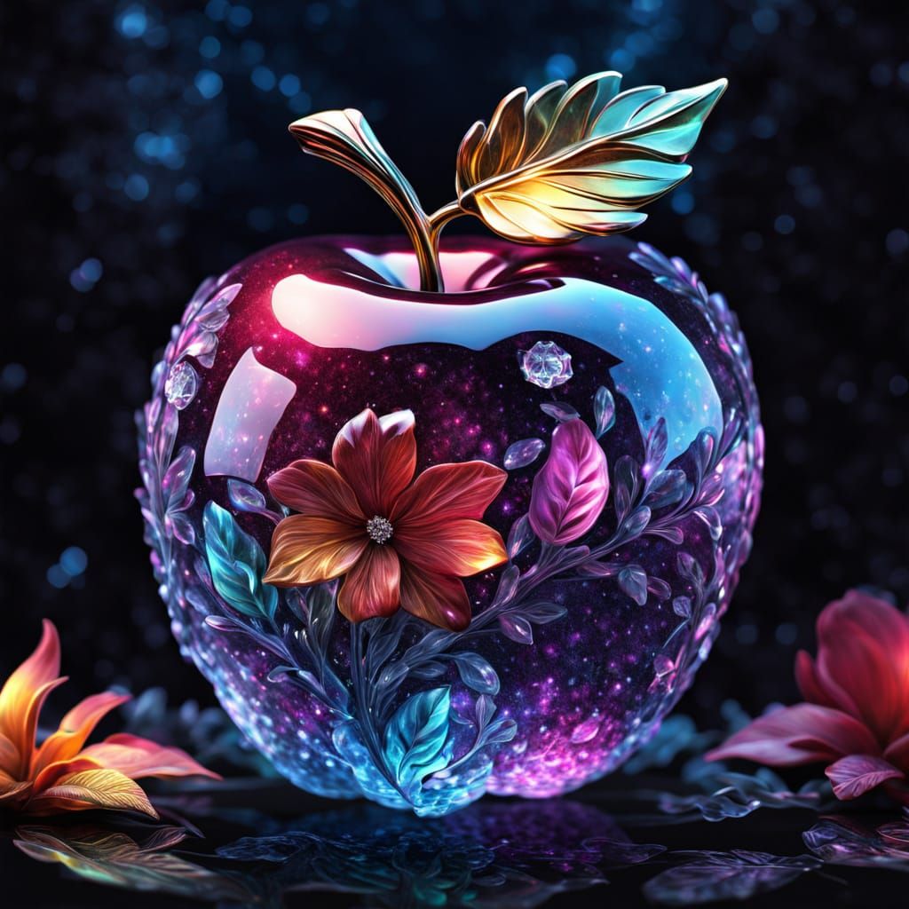Elegant Floral Crystallized Fruit! - 6 Likes  by @Inner Peace
