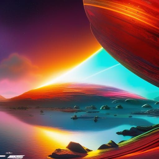 planets - AI Generated Artwork - NightCafe Creator