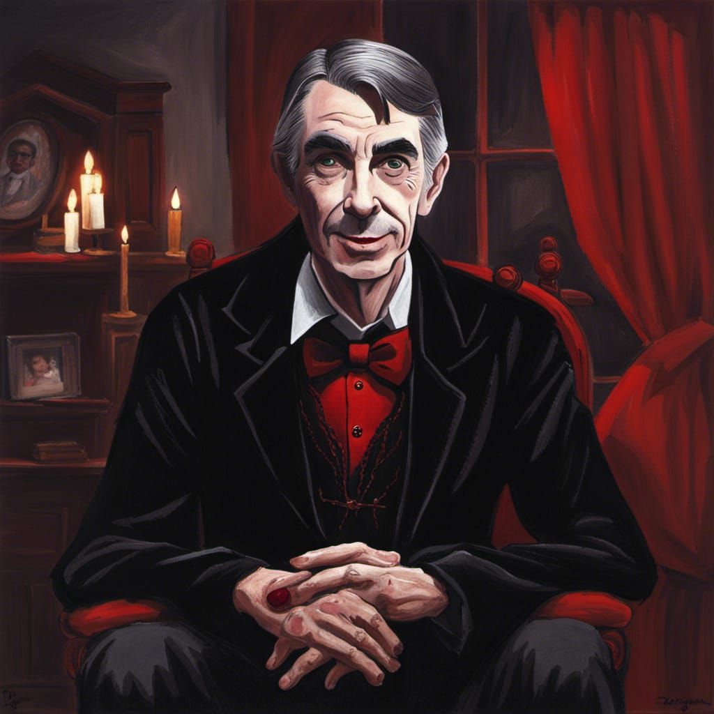 vampire goth mr fred rodgers