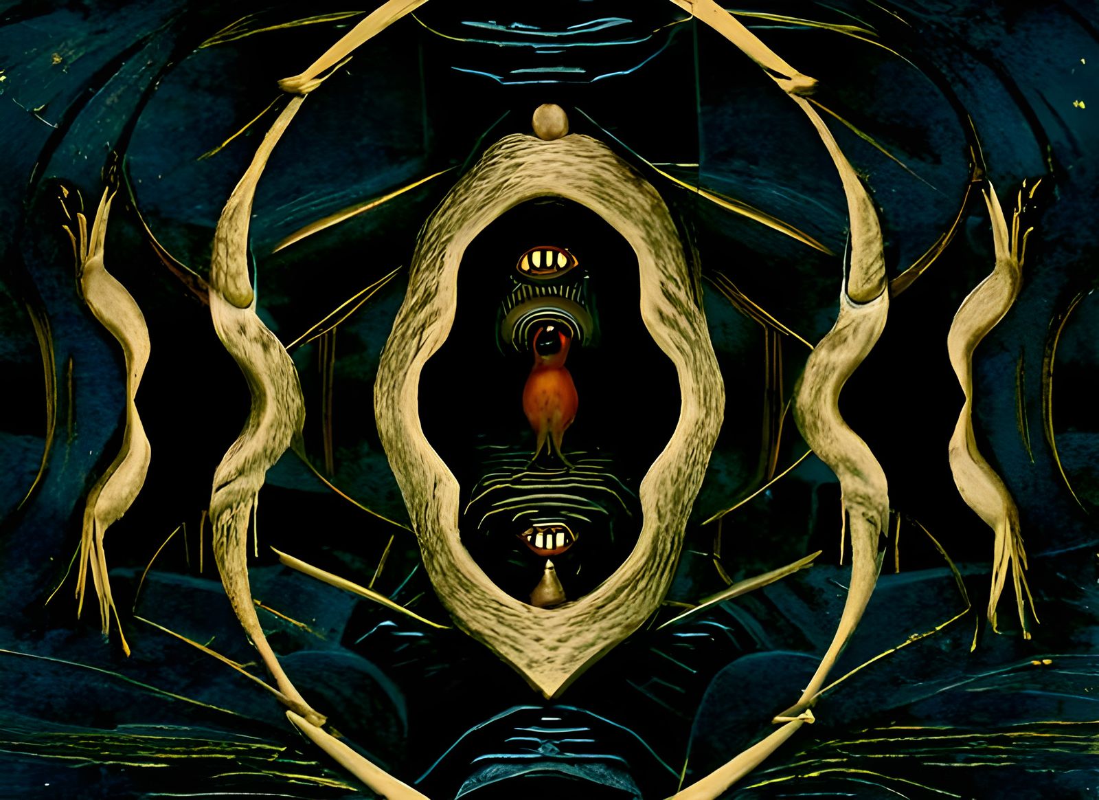 A horrifically accurate representation of a Lucid Nightmare ...