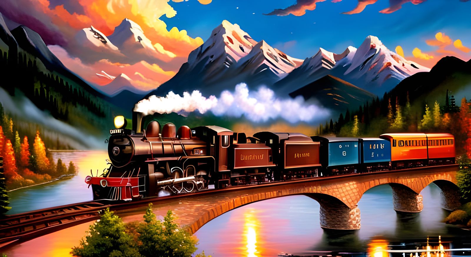 Alpine Sunset Express
