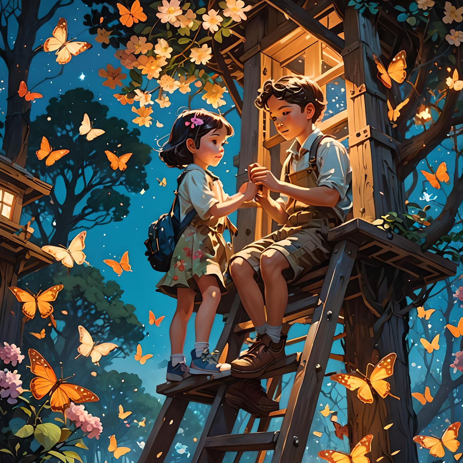 Building Treehouse Together   by @Shelly