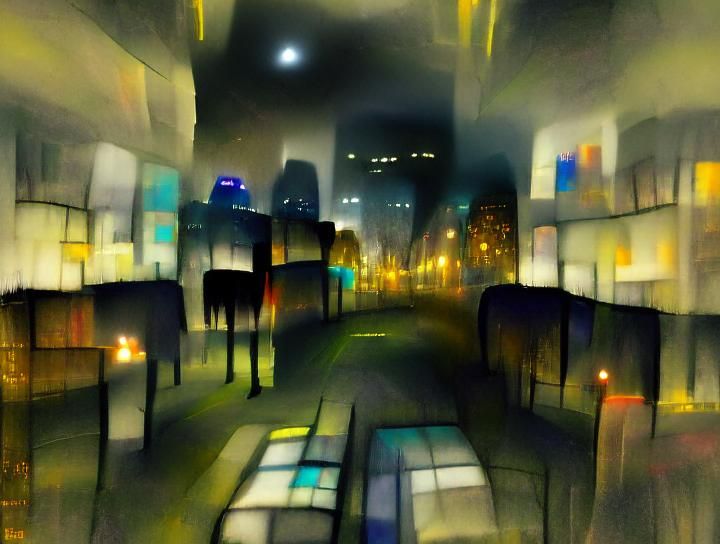 City liminal night
