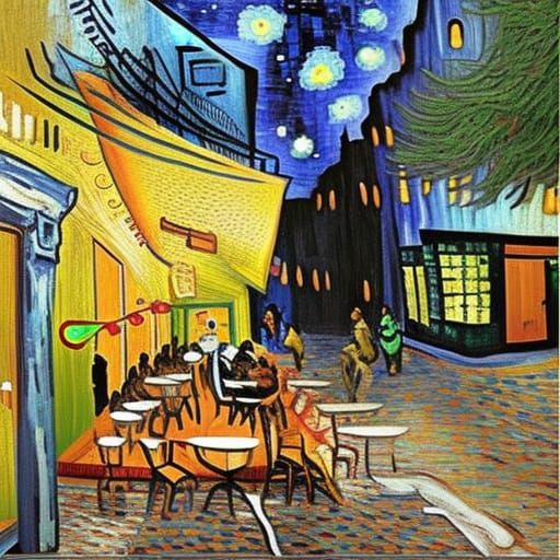 Van Gogh's Night Cafe