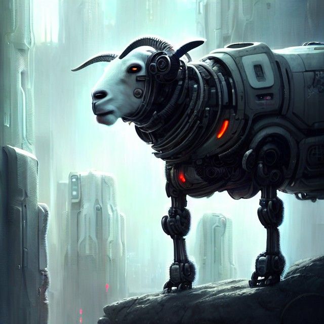 Electric Sheep of Androids' Dreams