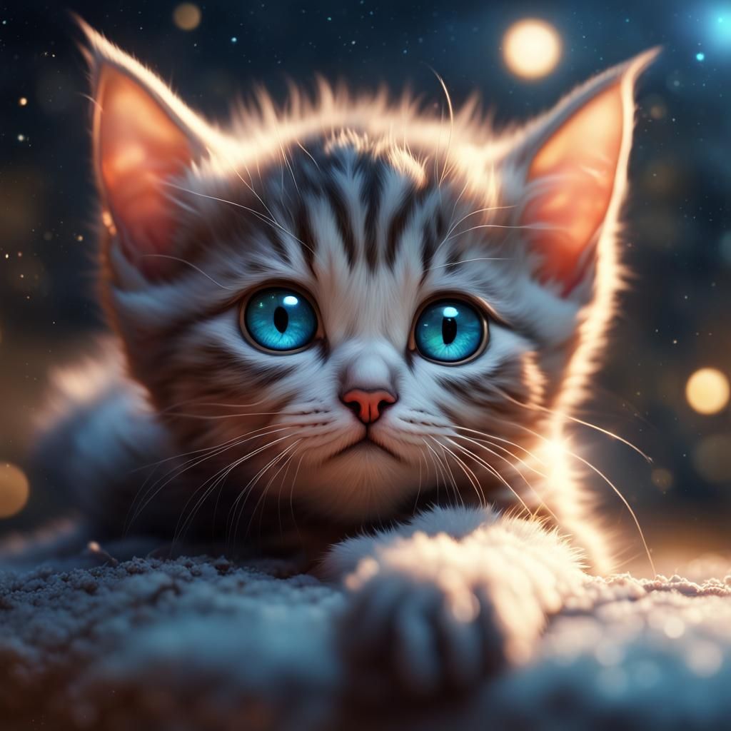 cute kitten   by @GregoP85