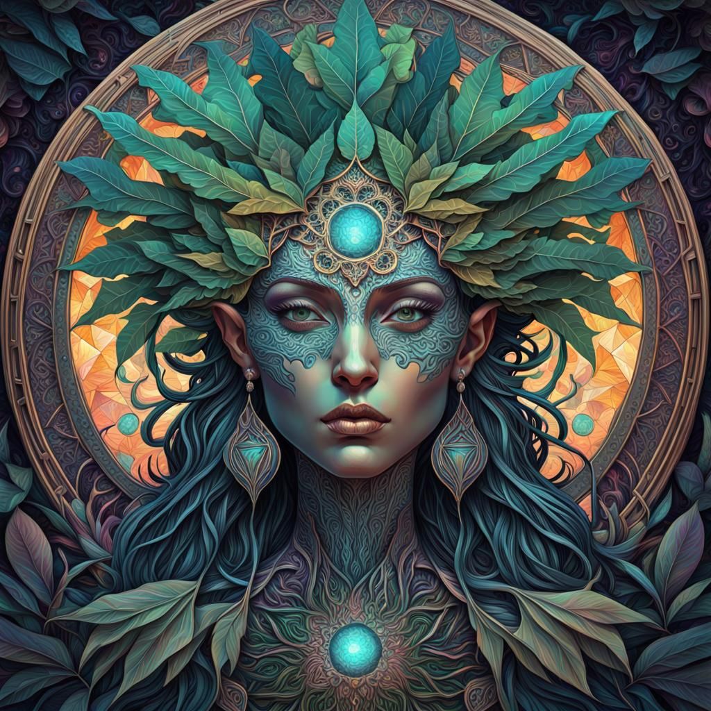 Forest Goddess - AI Generated Artwork - NightCafe Creator