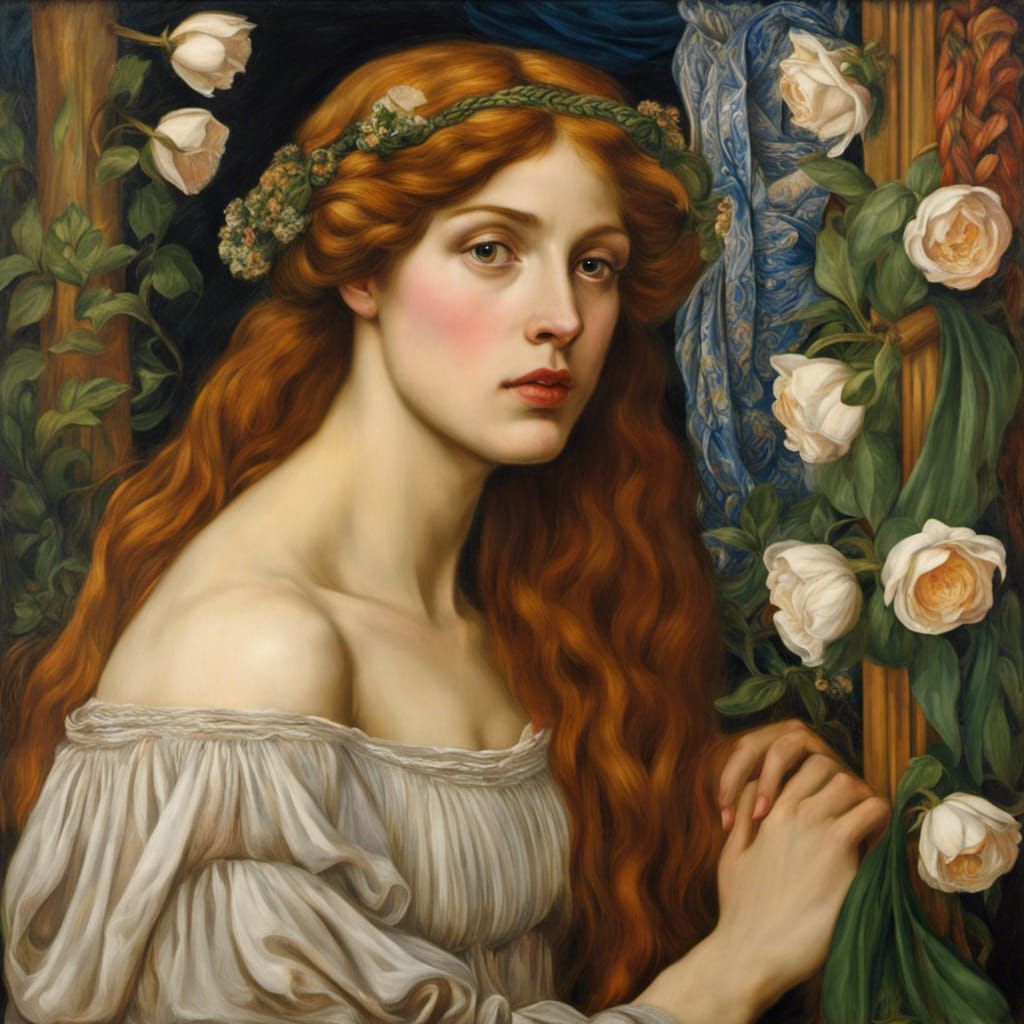 pre-raphaelites Dante Rosetti painting Shakespearean Ophelia a ...