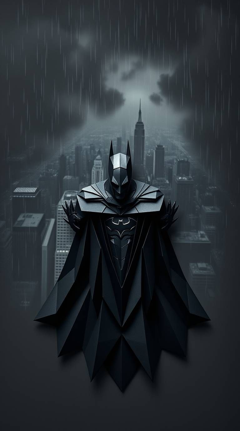 Batman The Dark Knight Papercraft Edition
