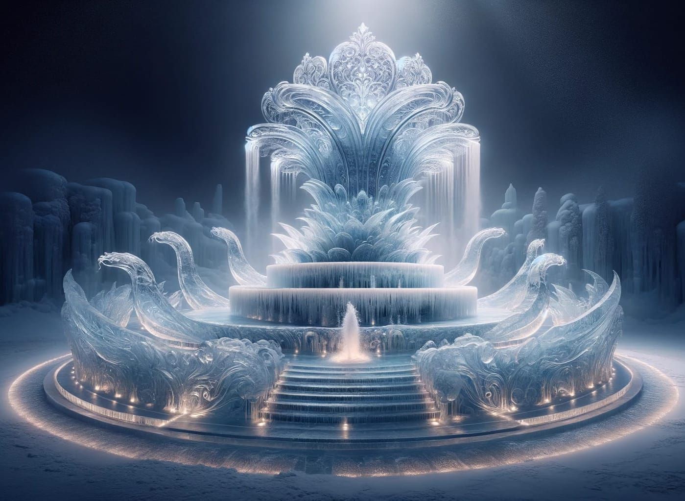 fountain of life dalle3