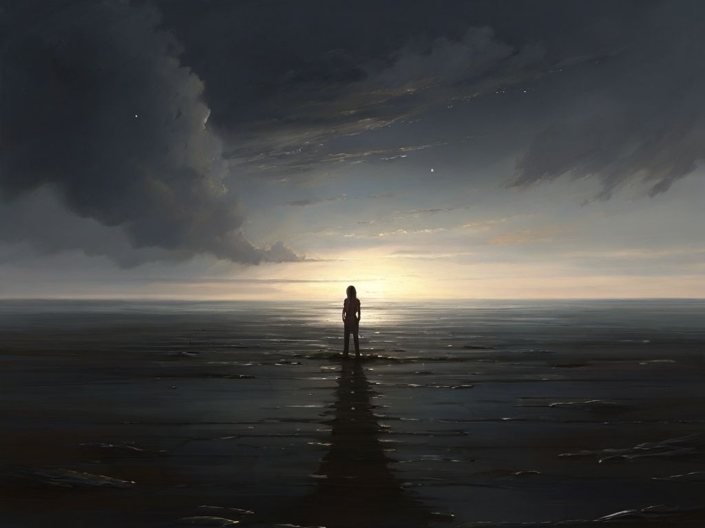 But I won't cry for yesterday There's an ordinary world