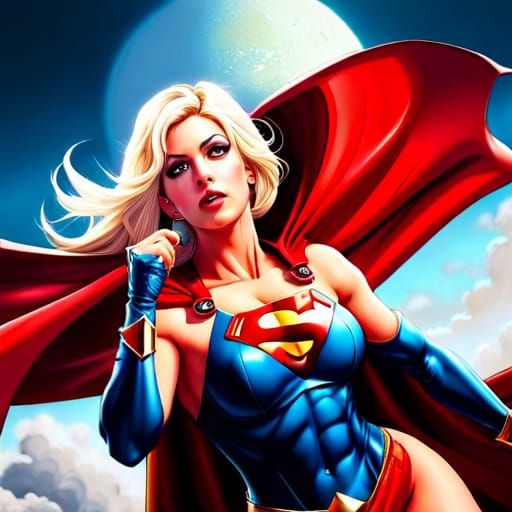 supergirl - AI Generated Artwork - NightCafe Creator